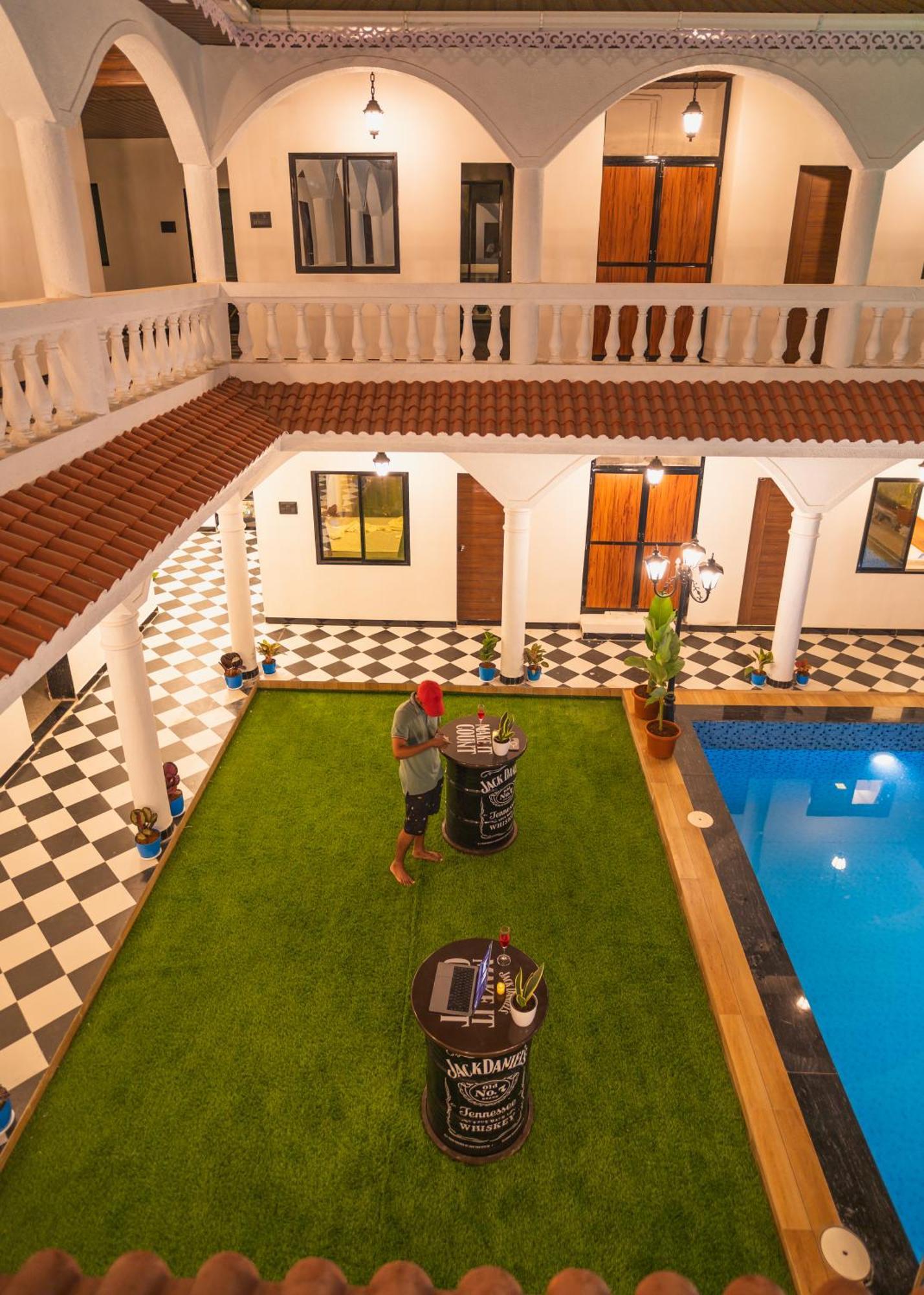 阿里巴格 Sapphire Mansion酒店 外观 照片